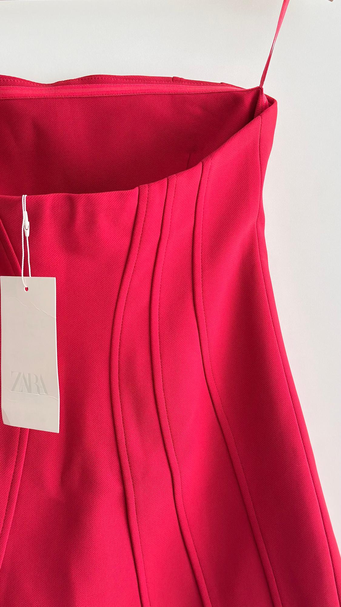 STRAPLESS SHORT DRESS - Image 4