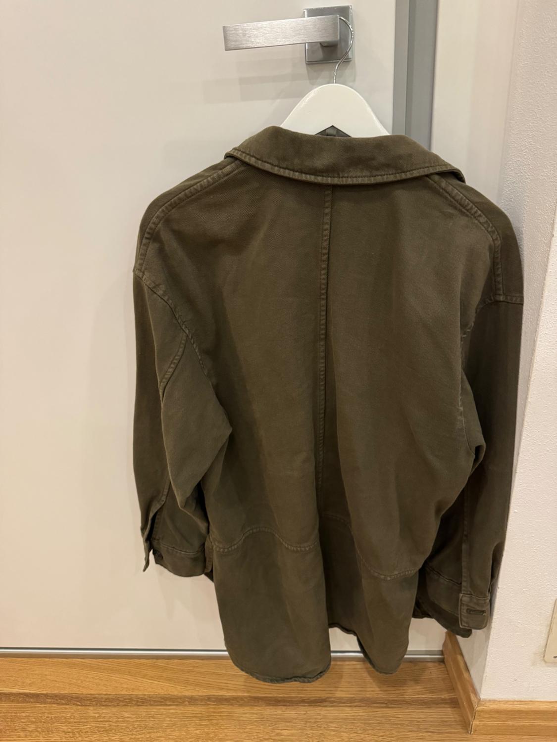 ZW COLLECTION OVERSIZE OVERSHIRT WITH POCKETS - Image 2