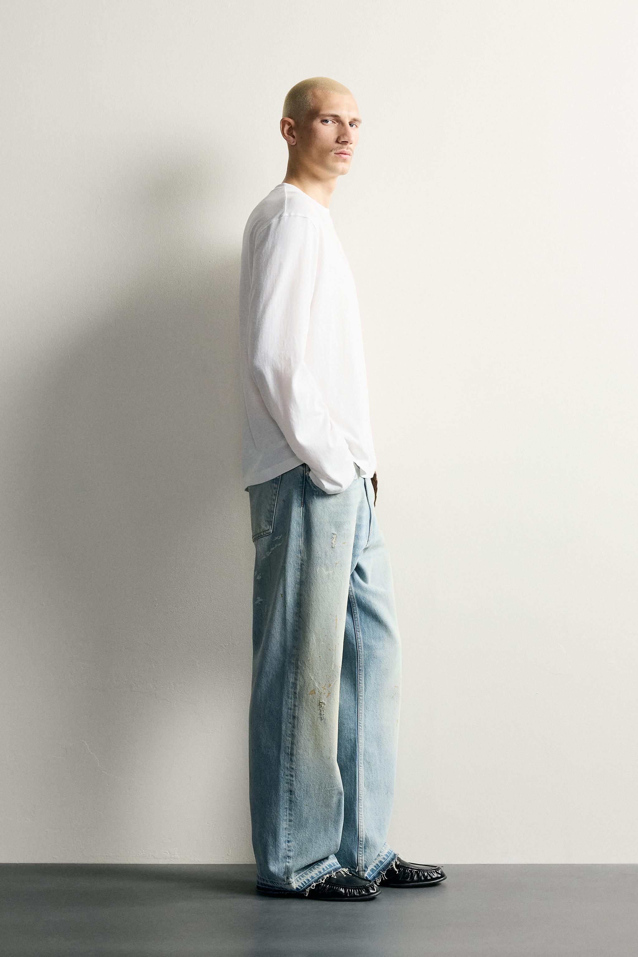 Zara LOOSE FIT JEAN görsel 4