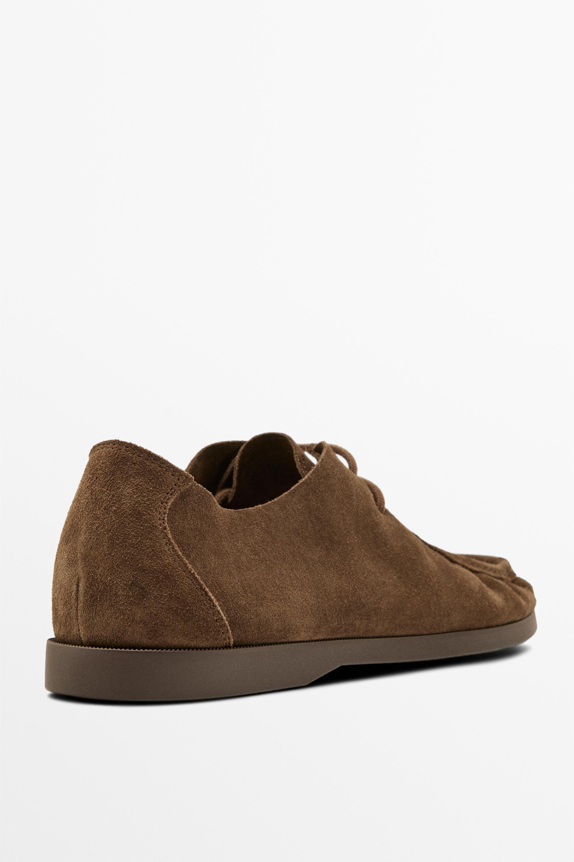 Soft leather boot-style shoes