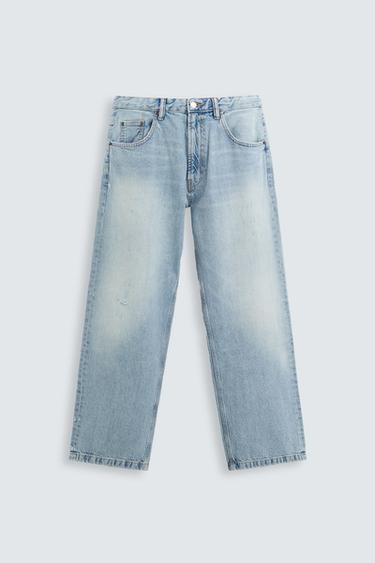 BAGGY FIT JEANS - Light blue by Zara