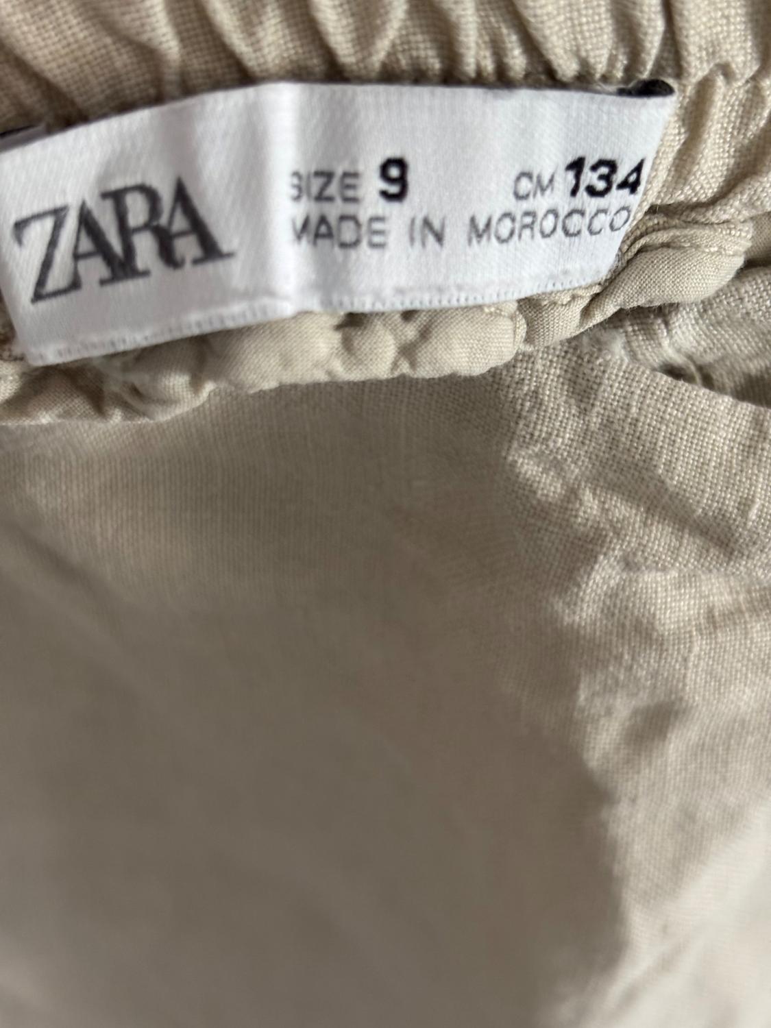 LINEN WRAP SKIRT - Image 4