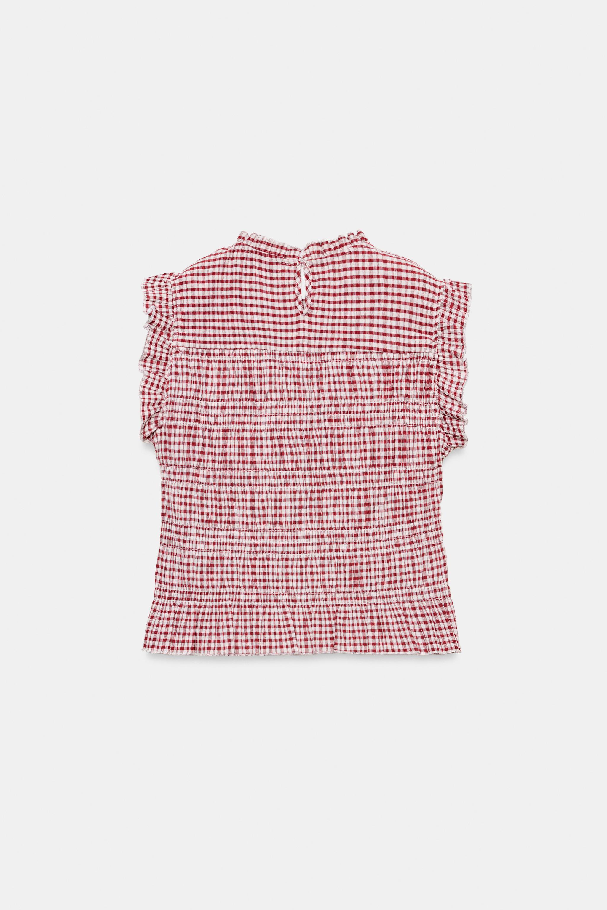 Zara Pötikareli Büzgülü Top görsel 8