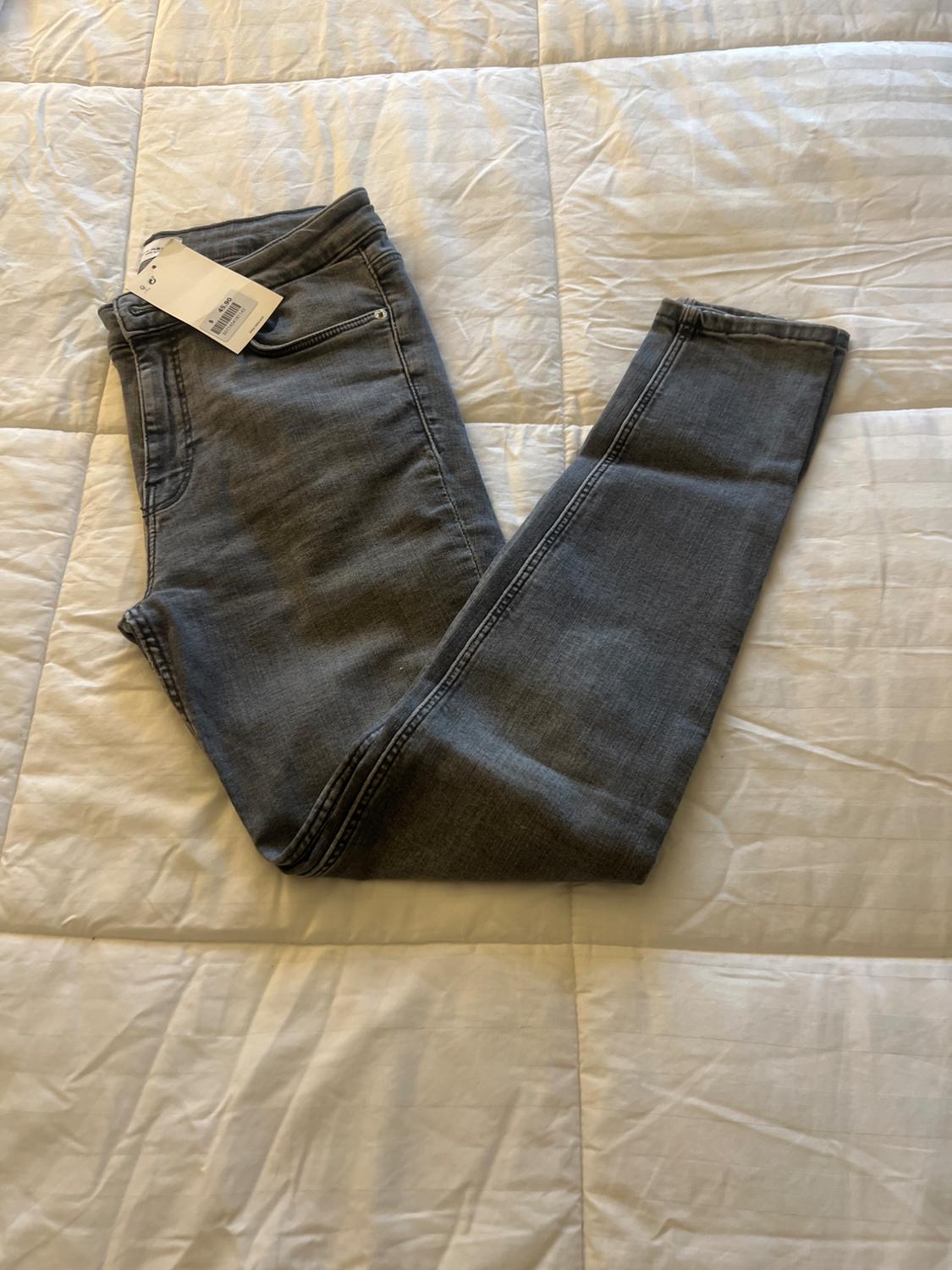 JEANS ZW PREMIUM HIGH WAIST SKINNY LEAD GREY - Image 3