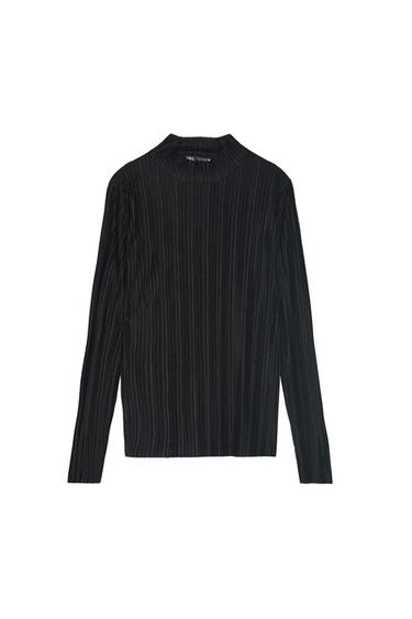 PLEATED T-SHIRT