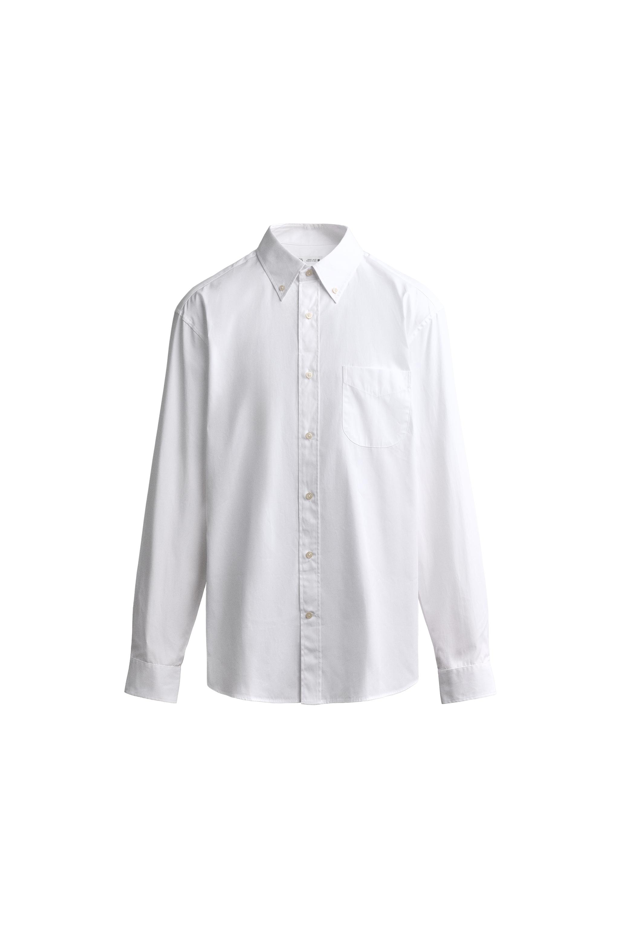CAMISA REGULAR FIT ALGODÓN