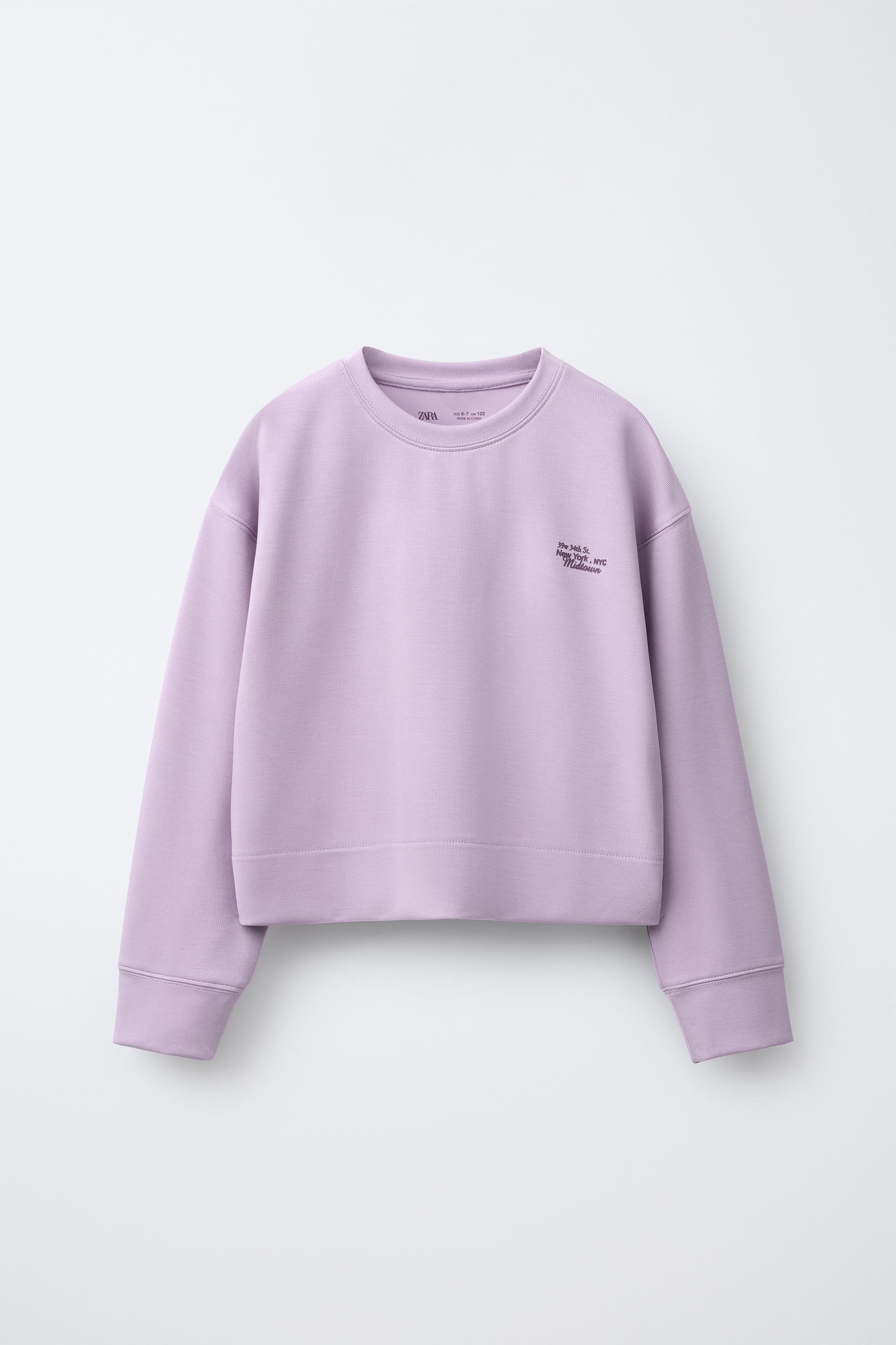 SWEAT AVEC MODAL ET INSCRIPTION