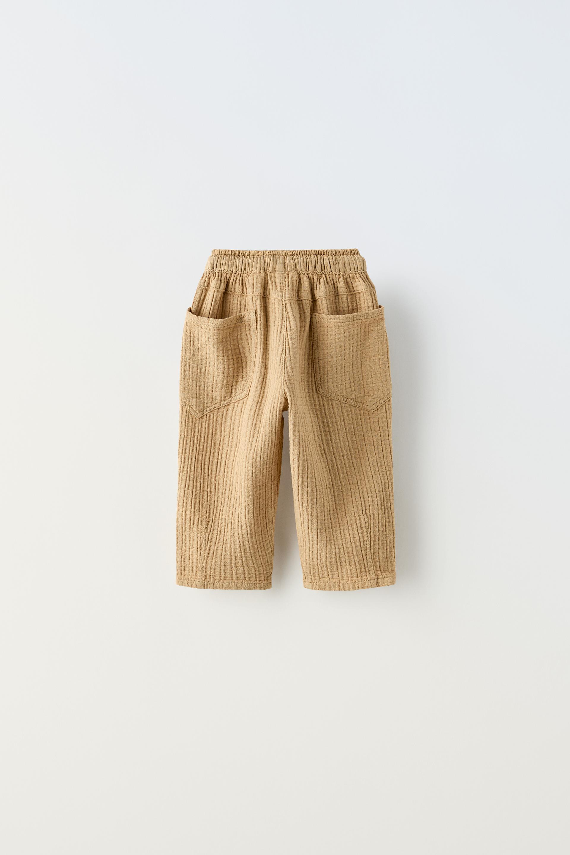 SOFT TOUCH RIBBED PANTS - Gray marl