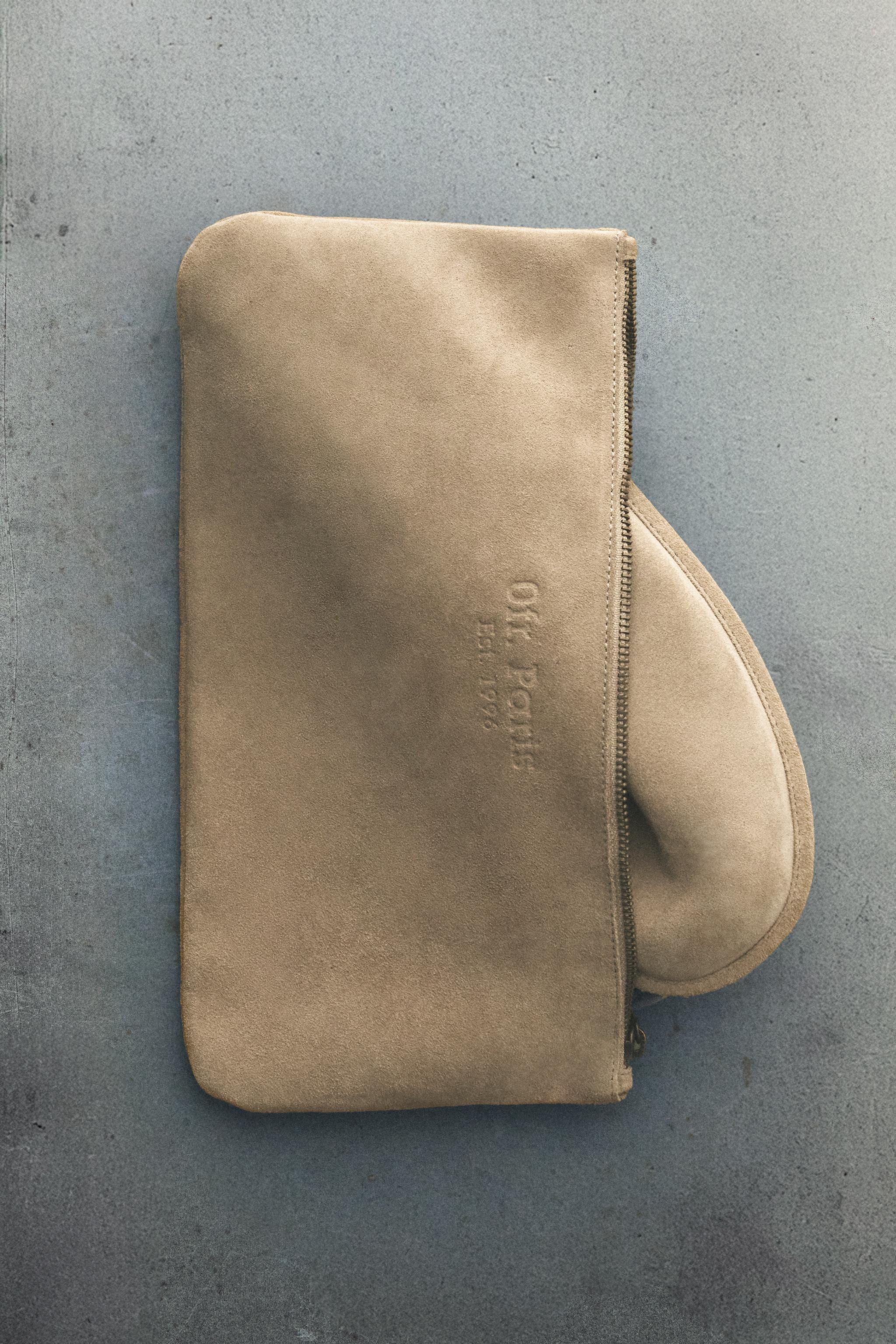 LEATHER MULE SLIPPERS WITH CASE | 0FR. PARIS
