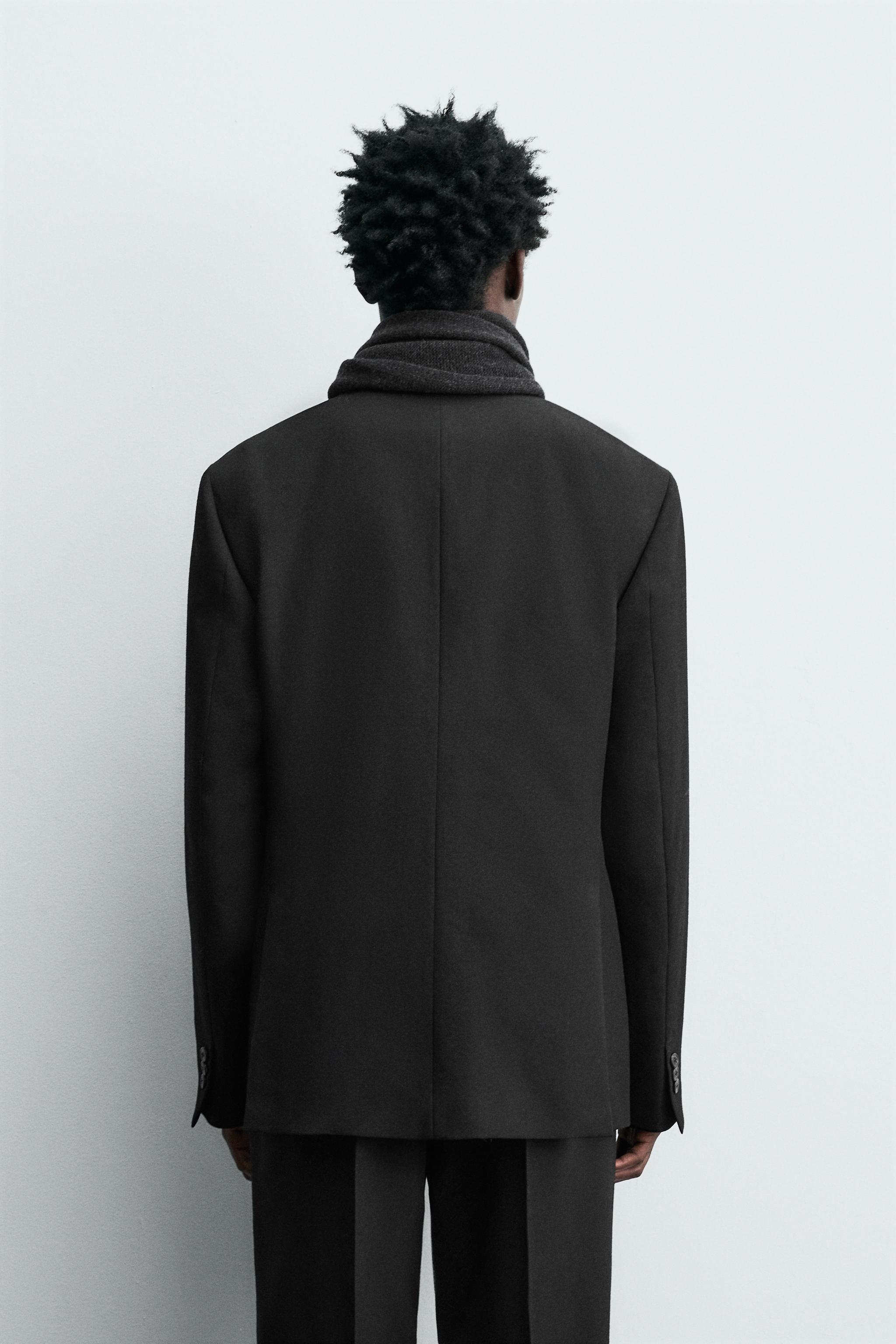 100% WOOL SUIT JACKET