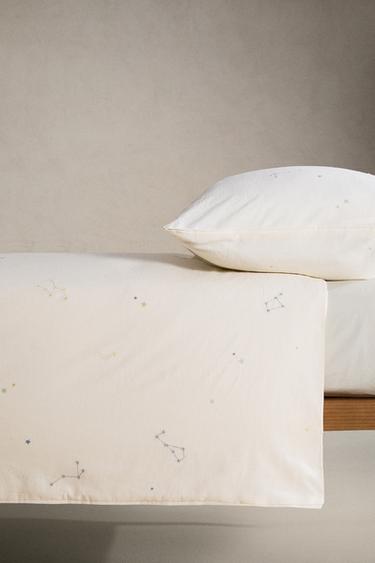 HOUSSE DE COUETTE ENFANT CONSTELLATIONS - Blanc cassé de Zara - Image 2
