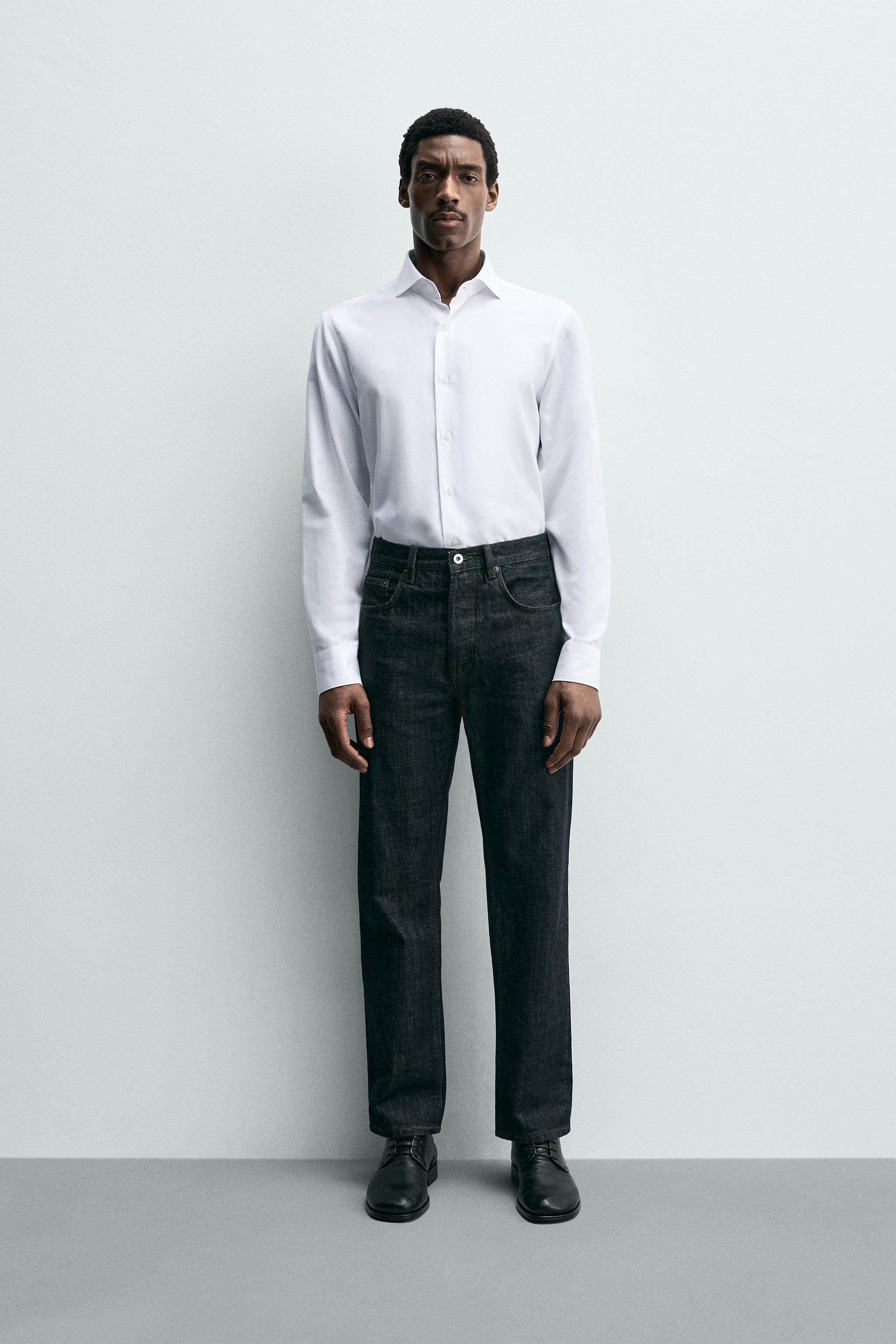 CHEMISE REGULAR FIT STRUCTURÉE