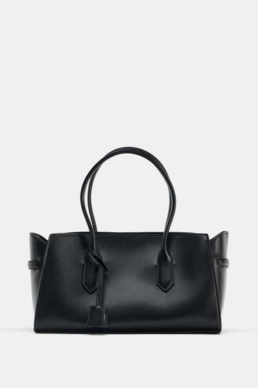 حقيبة SHOPPER مطولة - أسود by Zara
