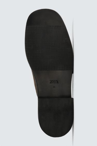 SABOTS CUIR - Marron de Zara - Image 3