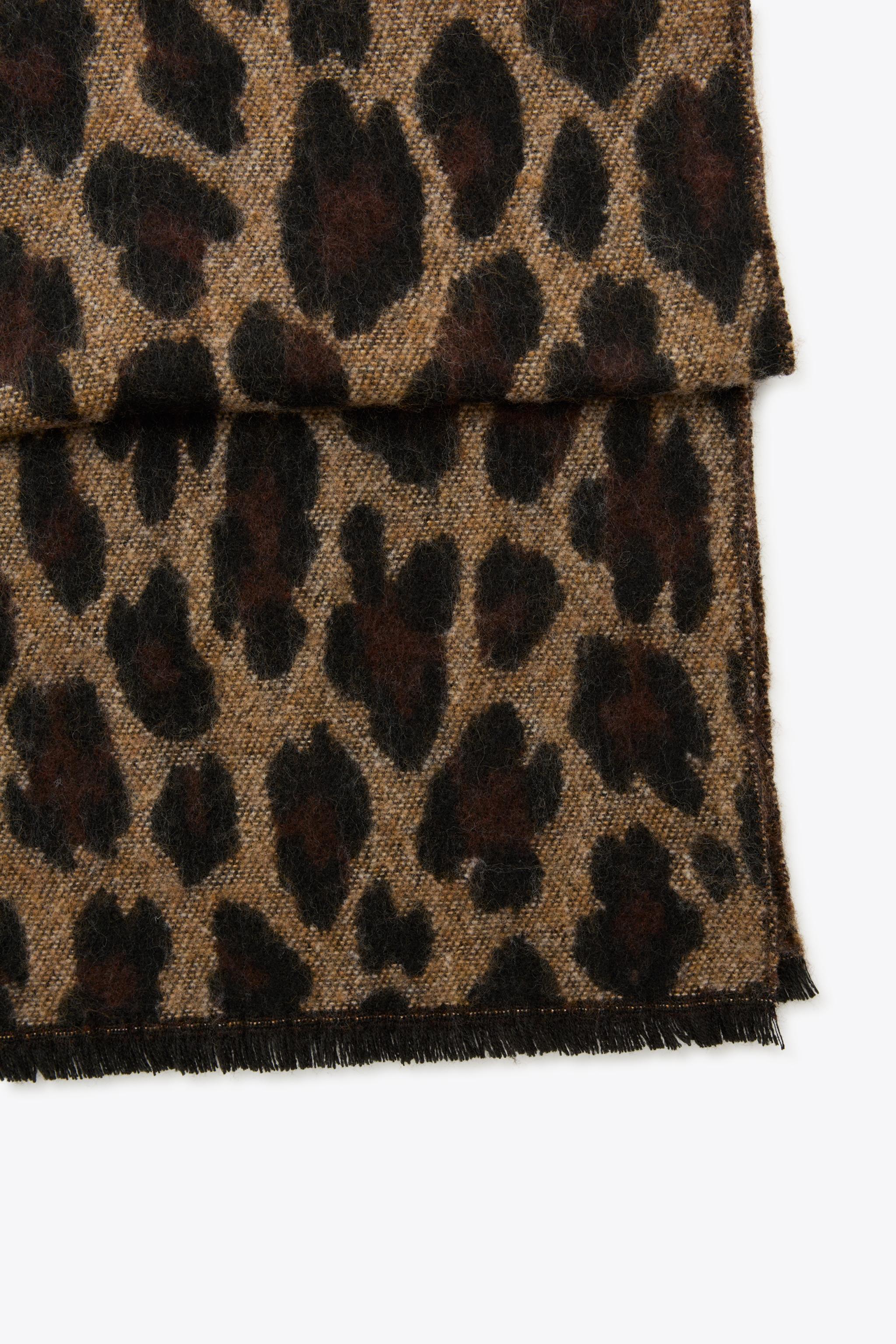 ANIMAL PRINT SCARF - Leopard | ZARA United States