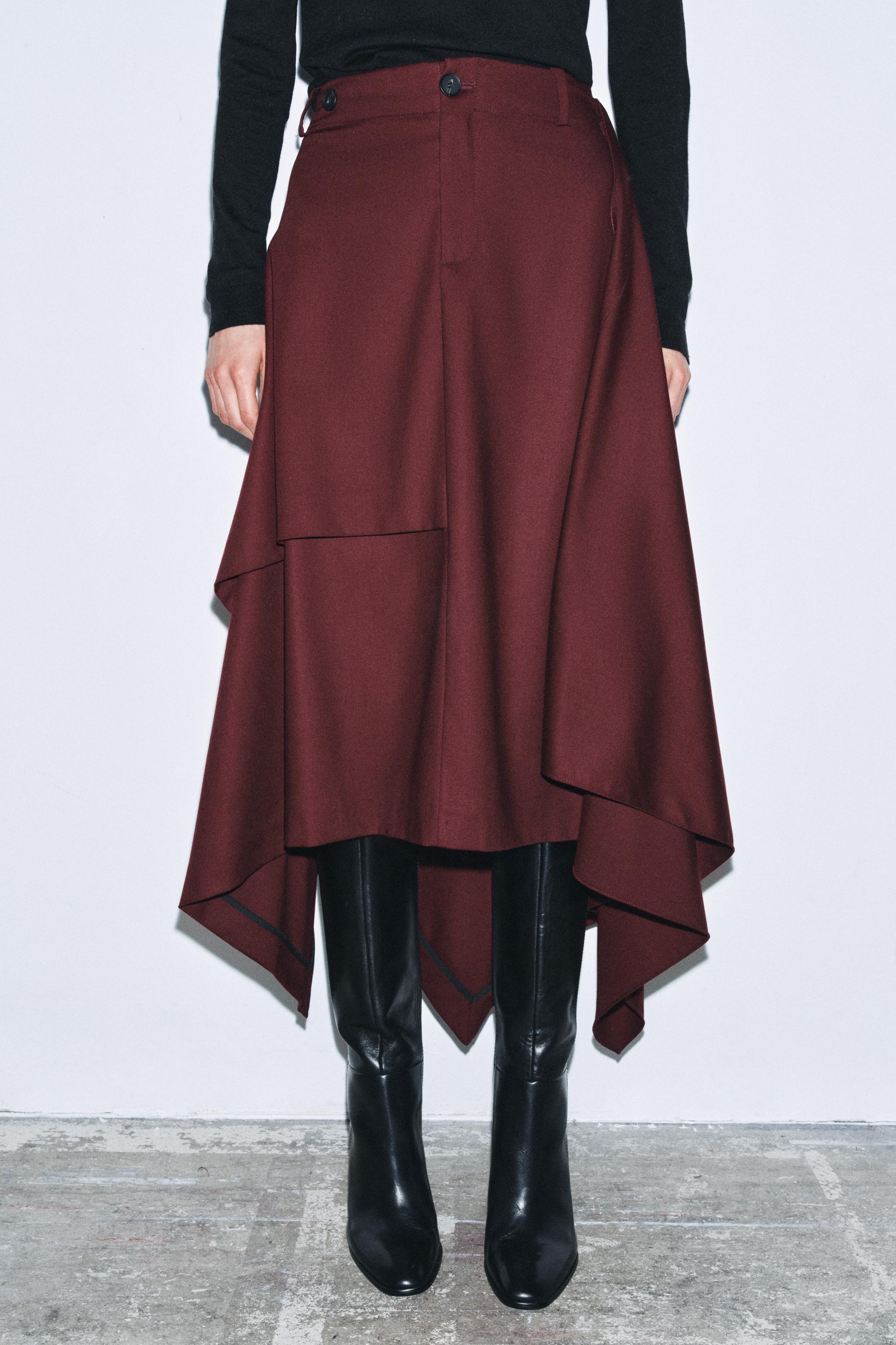ASYMMETRIC SKIRT ZW COLLECTION