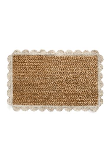 SCALLOPED JUTE PET RUG – Világosbézs a ZARA-tól