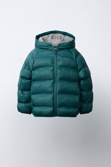 LIGHTWEIGHT WATER-REPELLENT JACKET - Green / Blue by Zara