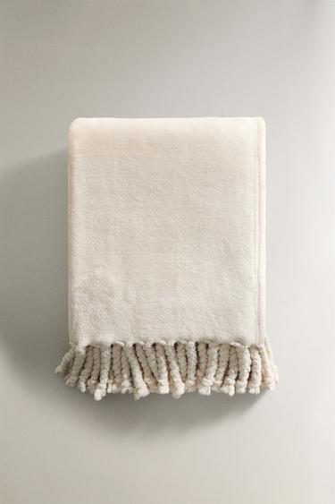 Zara Orta-ekru - PÜSKÜLLÜ POLAR BATTANİYE