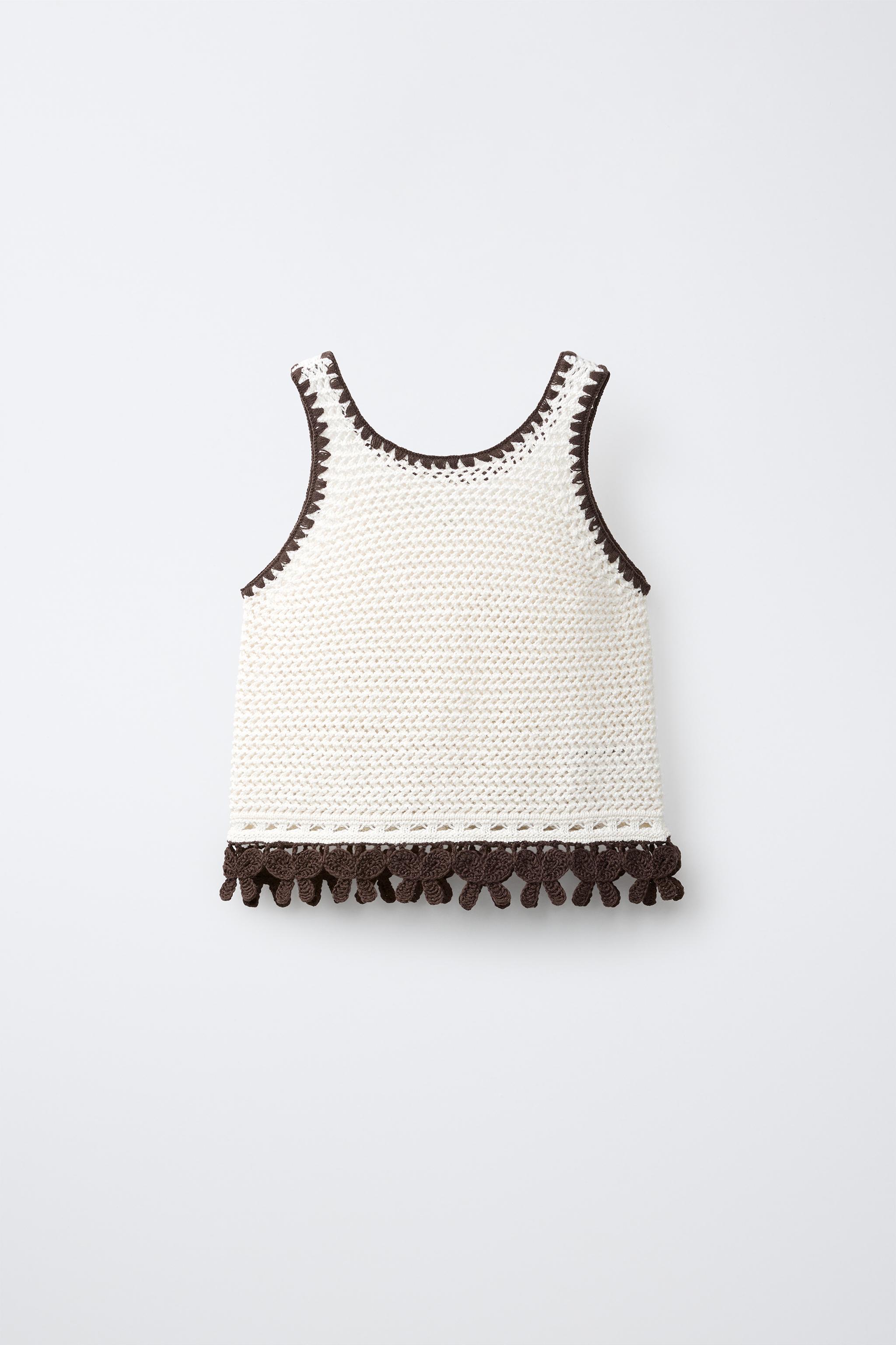 CONTRAST BOW KNIT TOP