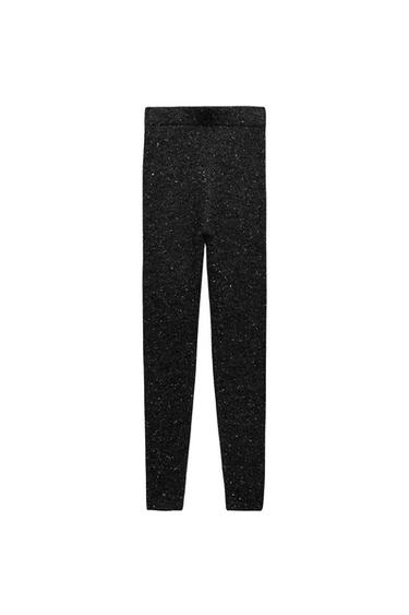 LEGGINGS PUNTO ACABADOS RIB