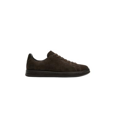 LEATHER TRAINERS - Brown by Zara