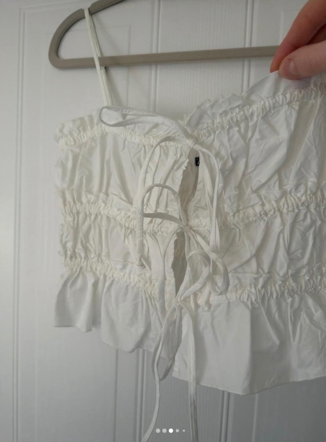 POPLIN TOP WITH BOWS - Image 3
