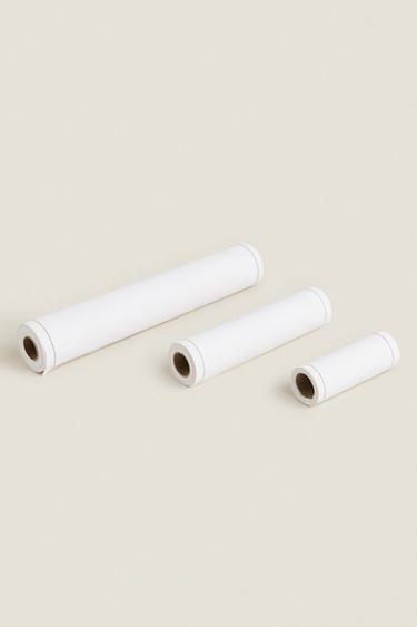 REUSABLE NAPKINS (PACK OF 20) - White / Grey by Zara - Image 1