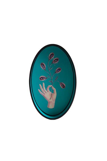 Zara DECORATIVE TURQUOISE TRAY | MARISA BERENSON - Turquoise
