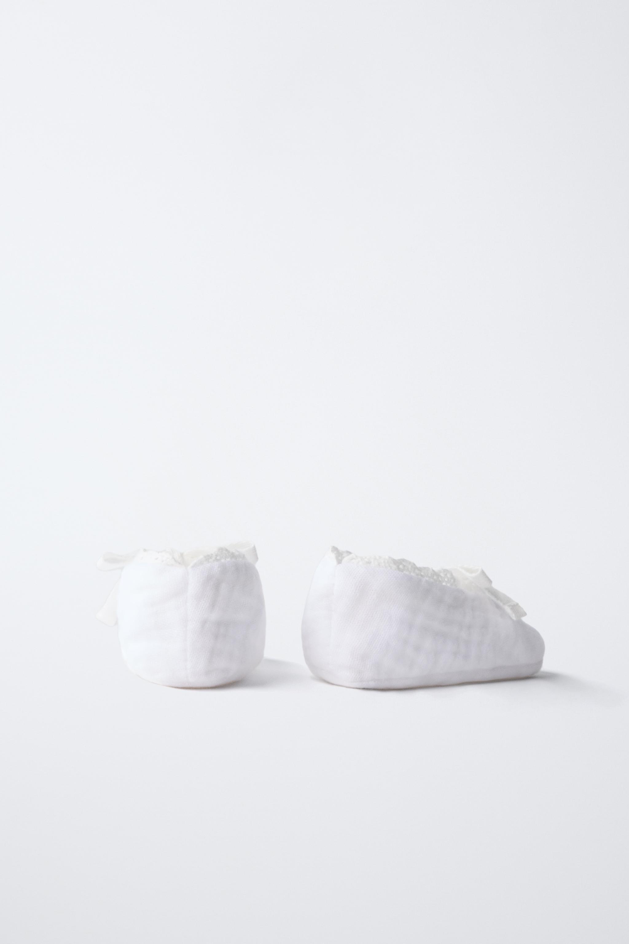 CHAUSSONS À NŒUD TEXTILE