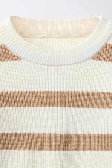 STRIPED KNIT SWEATER - Stripes by Zara - Image 2
