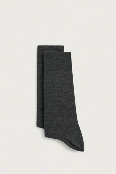 2-PACK LIGHTWEIGHT SOCKS — Gray 2