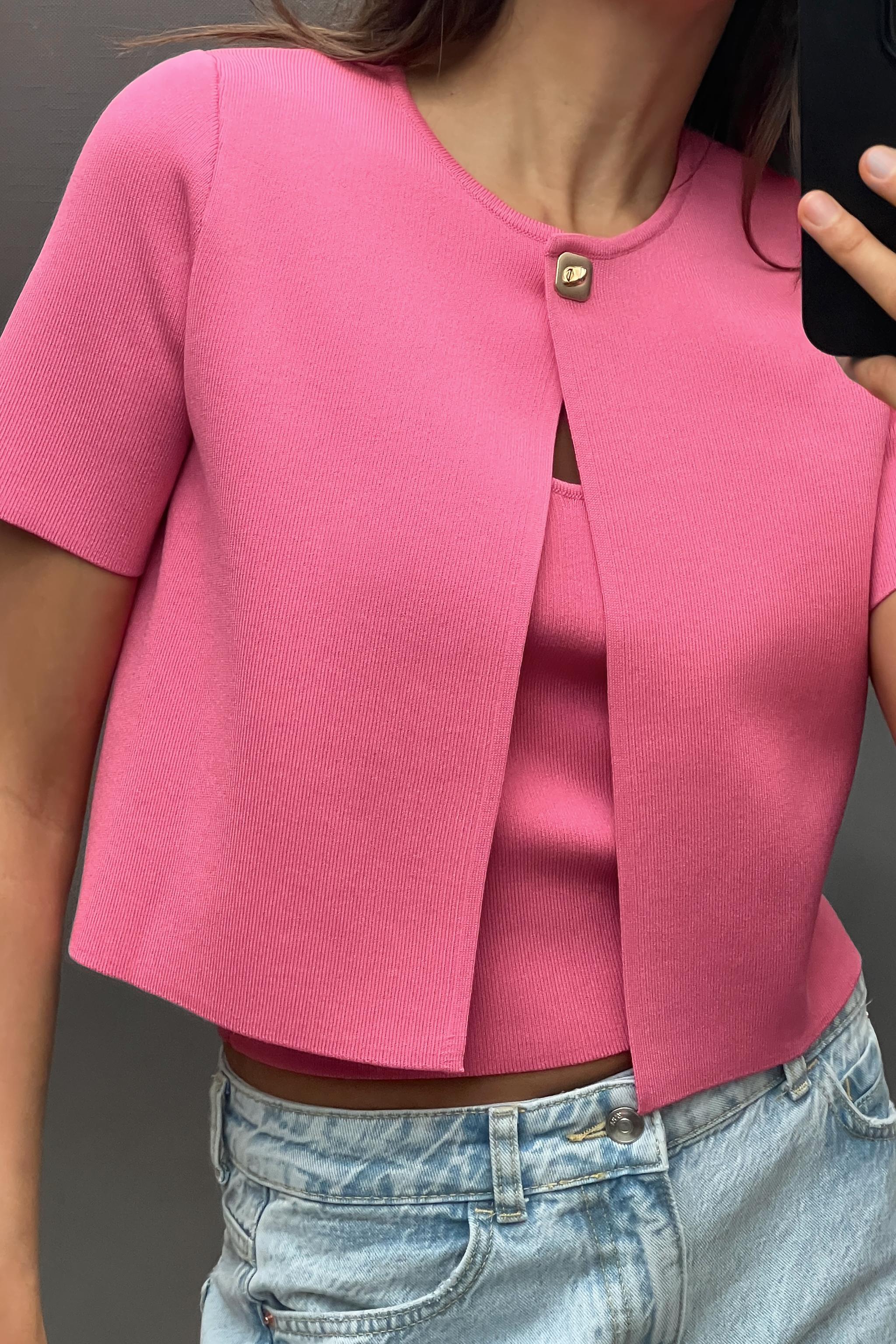 Cropped cardigan zara outlet