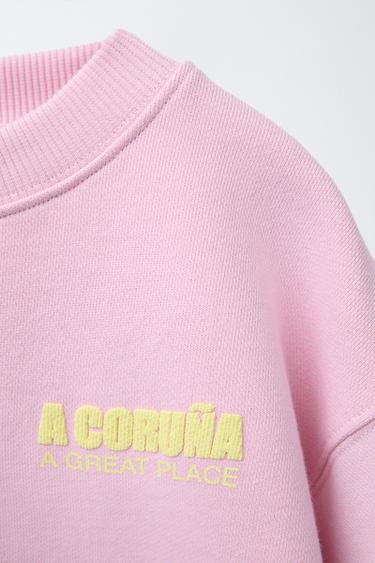 CITY SWEATSHIRT - Pink by Zara - Image 2