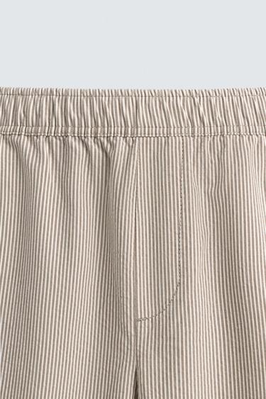 PANTALON COUPE DÉCONTRACTÉE RAYURES - rayures de Zara - Image 8