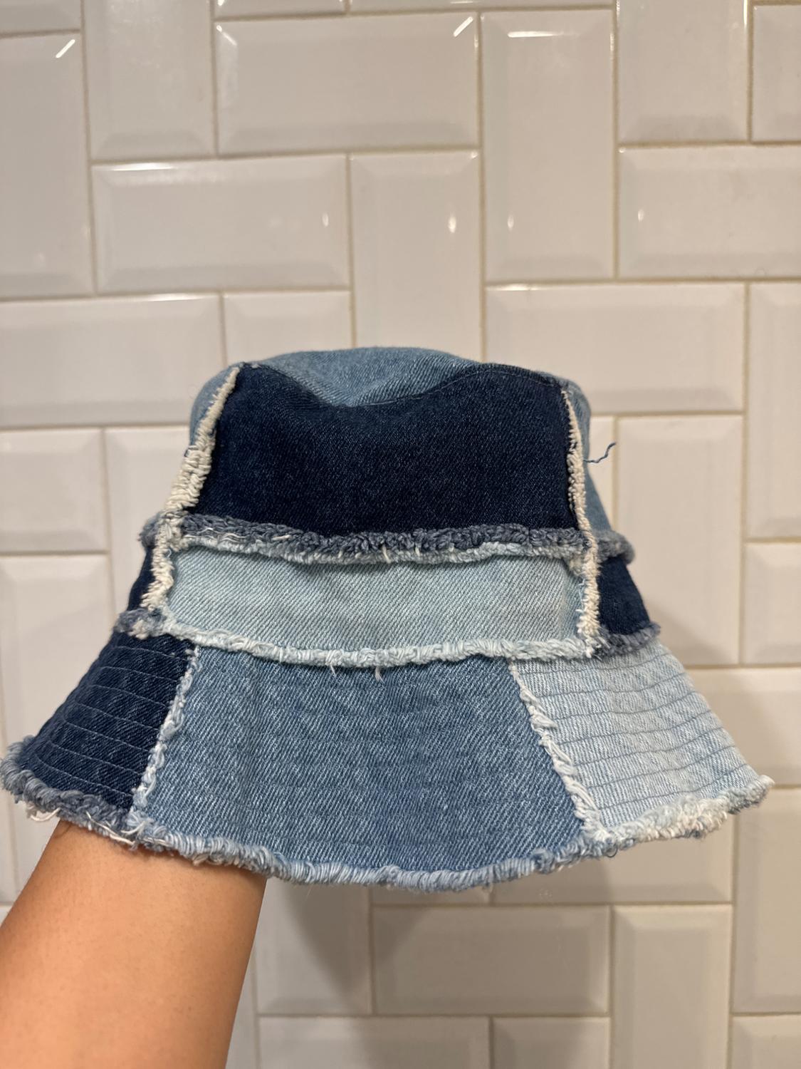SOMBRERO BUCKET DENIM PATCHWORK - Image 2