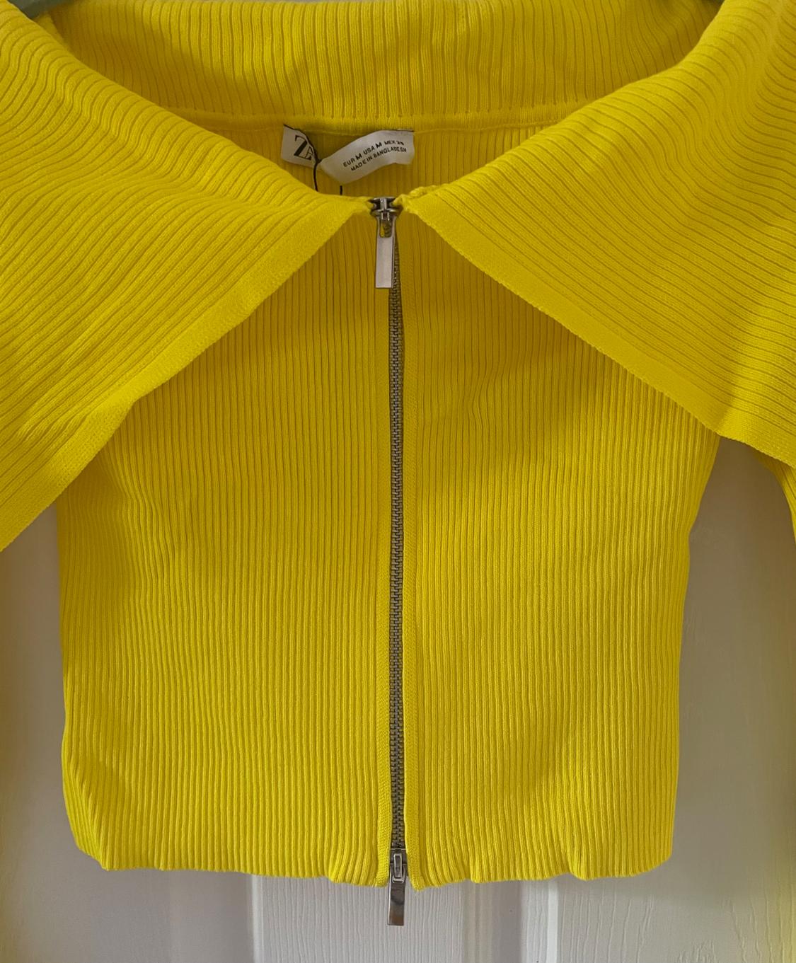 CHAQUETA OFF SHOULDER PUNTO LISO - Image 4
