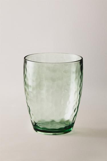 ACRYL GLAS MET GEHAMERD EFFECT - Groen van Zara