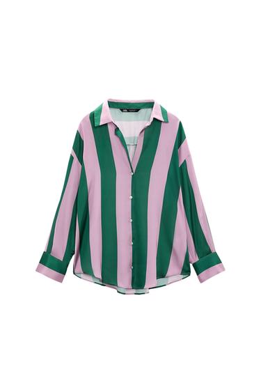 OVERSIZED STRIPED SHIRT