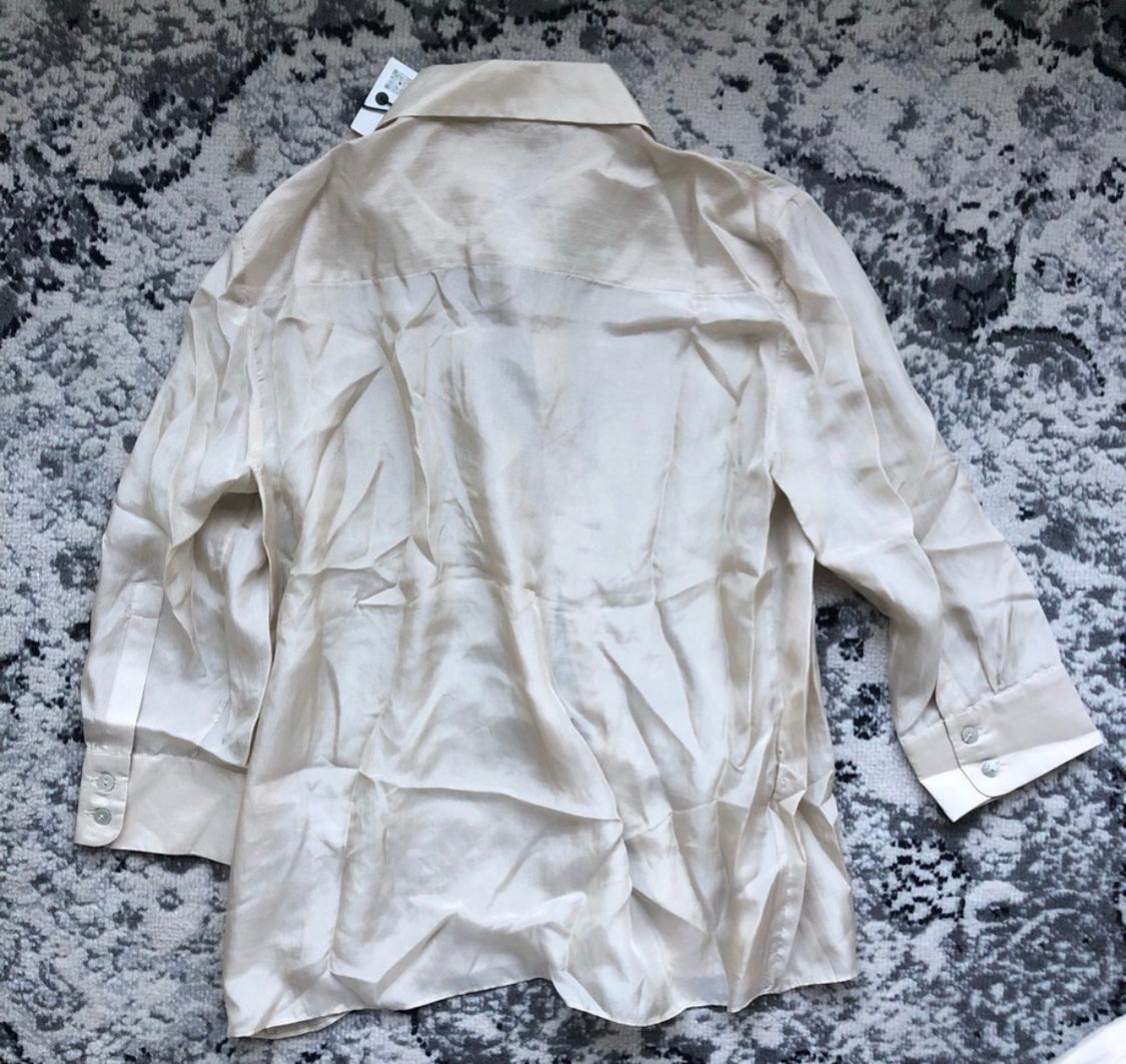 ZW COLLECTION 100% SILK SHIRT - Image 2