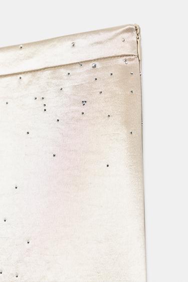 PANTALON SATINÉ BRILLANT - Cave de Zara - Image 5
