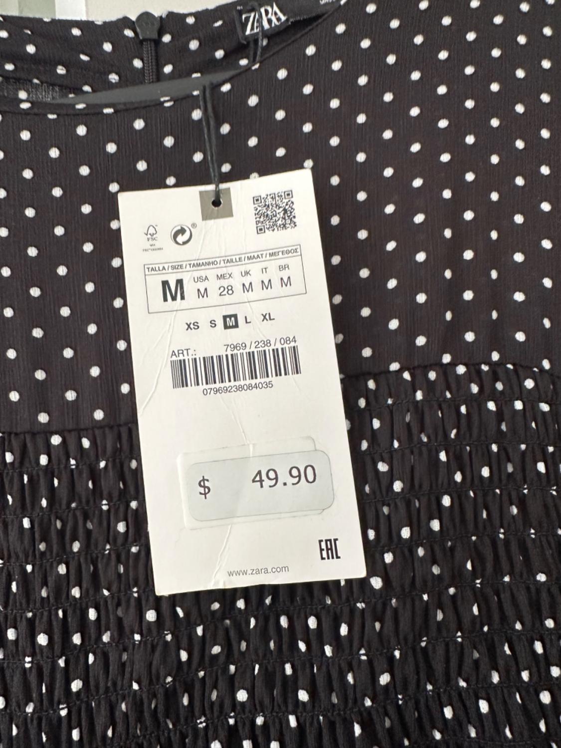 MICRO DOT MINI DRESS - Image 3