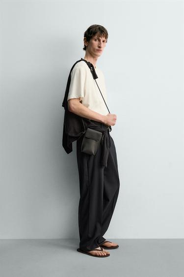 T-SHIRT RELAXED FIT COTON - LIN - Blanc de Zara - Image 3