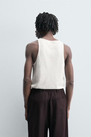 TANK TOP - White by Zara - Image 2