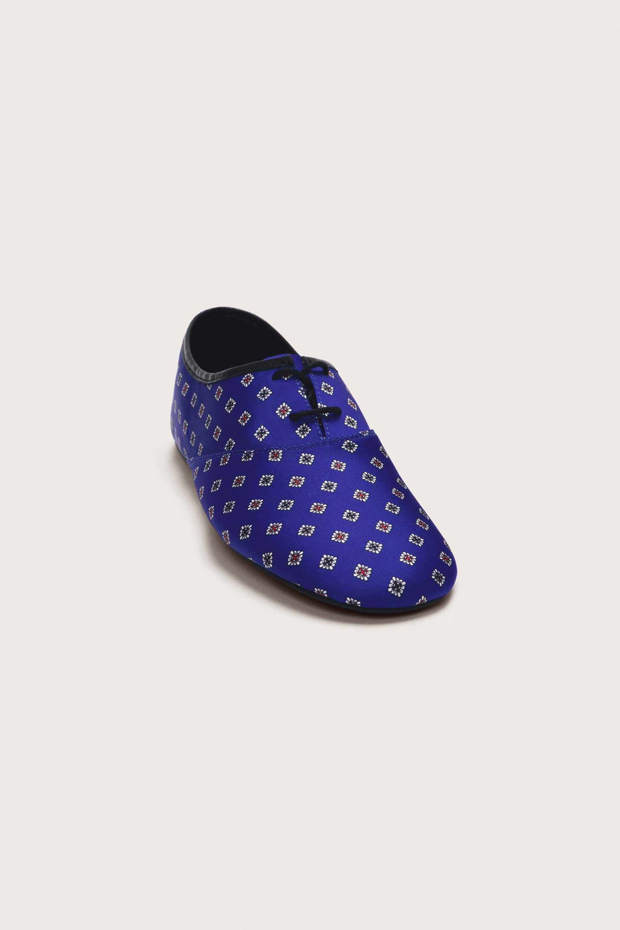 LIMITED EDITION PRINTED BLUCHER SHOES