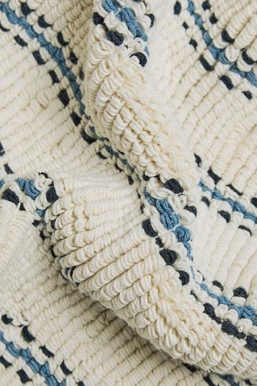 TAPIS DE BAIN RAYURES - Écru / Bleu de Zara - Image 3