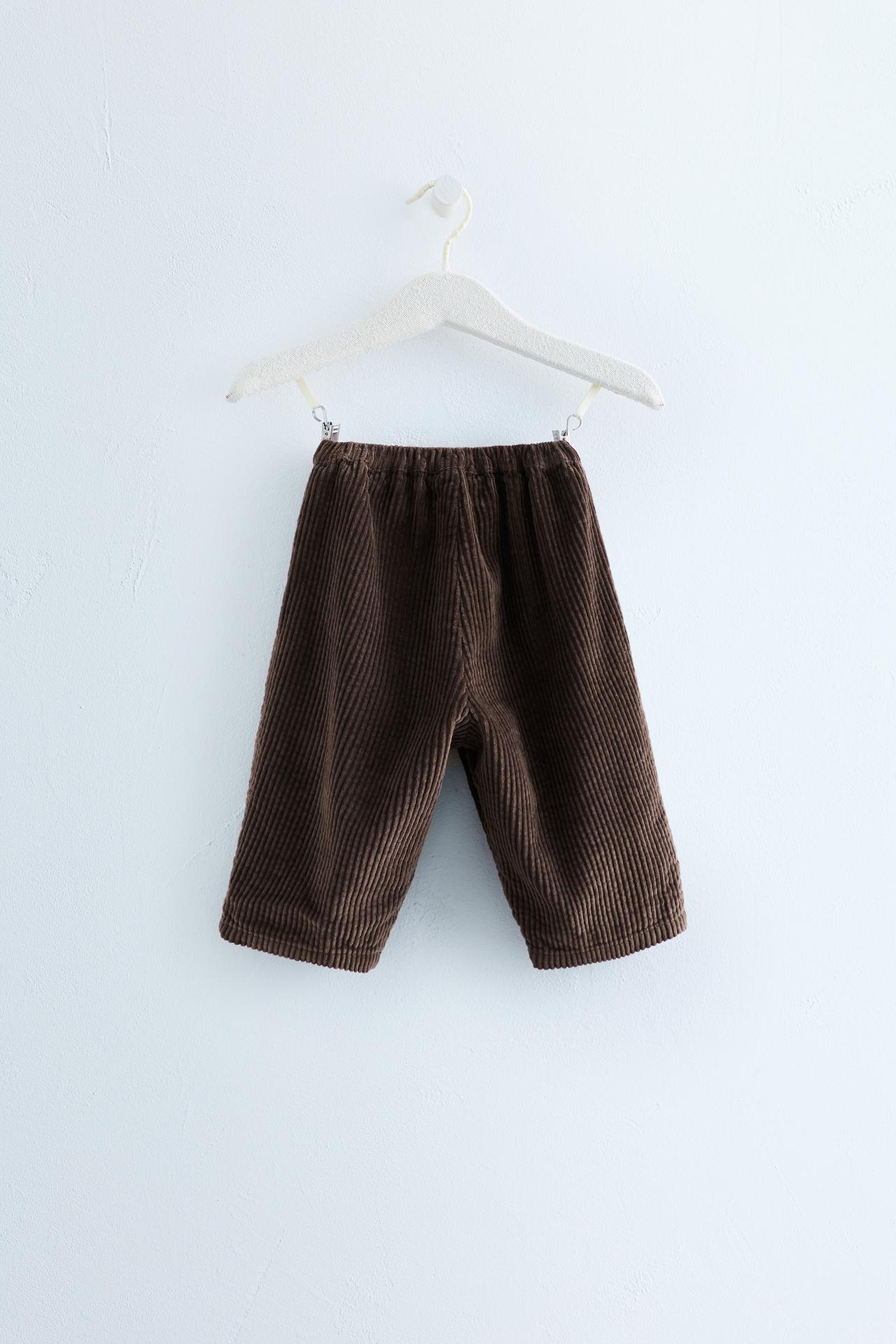 Zara Timeless - Balloon Corduroy Pants — Brown