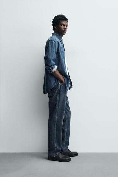 JEAN COUPE DROITE - Bleu de Zara - Image 3