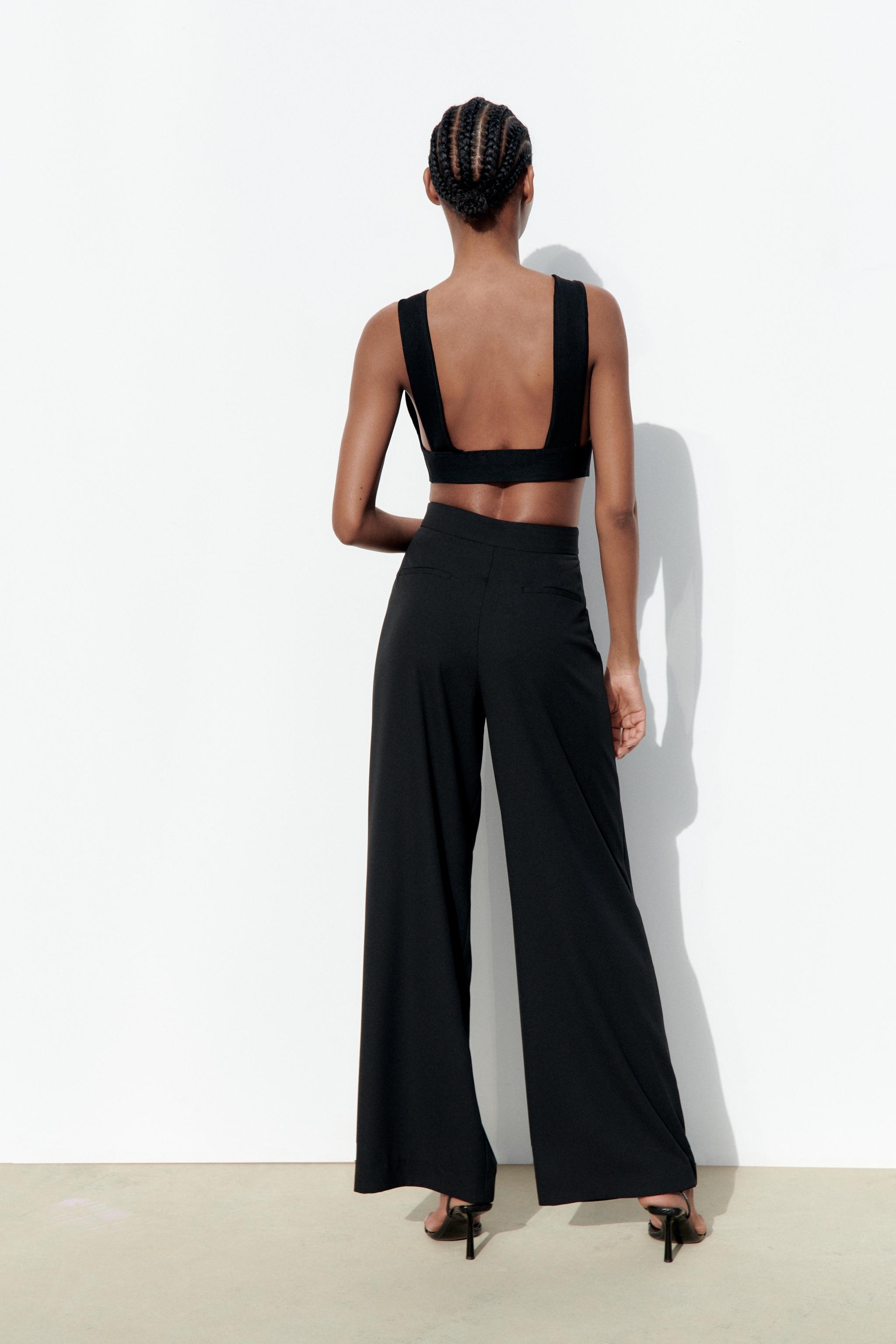 Zara wide leg pants hot sale australia