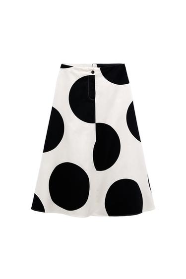 POLKA DOT MIDI SKIRT LIMITED EDITION